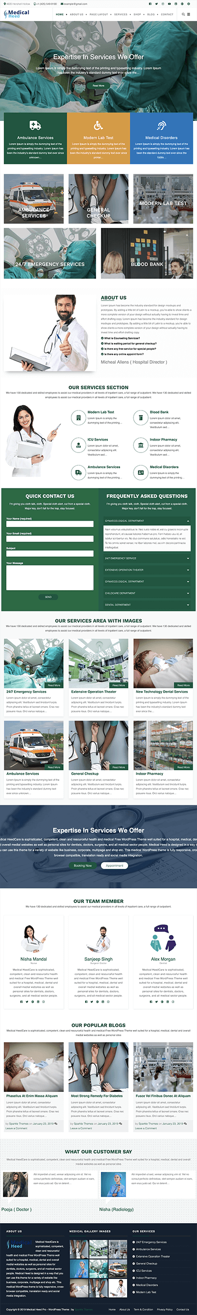sparkletheme-medicalheedpro